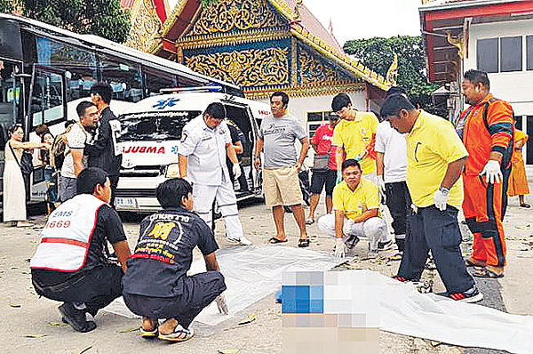 華客遊泰頻遇意外 6歲童寺廟外遭輾斃