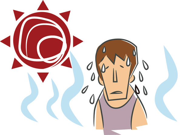 Scorching heatwave