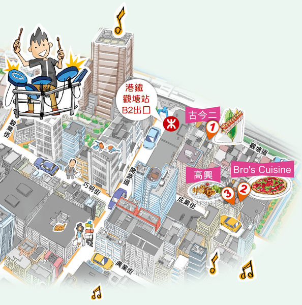 觀塘 $88三文魚壽司薄餅