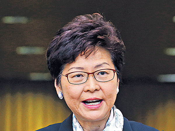 組織邀陳浩天演講 林鄭：依法遏制港獨