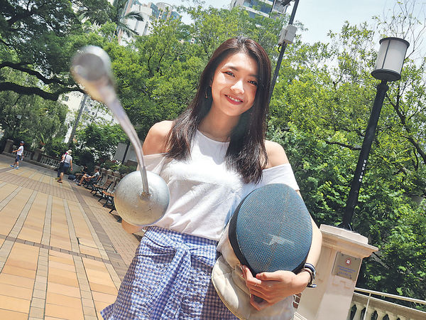 劍擊少女fight低厭食症 入港大讀牙醫