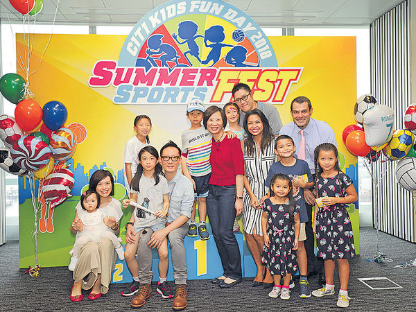 花旗辦親子日 冀平衡工作家庭