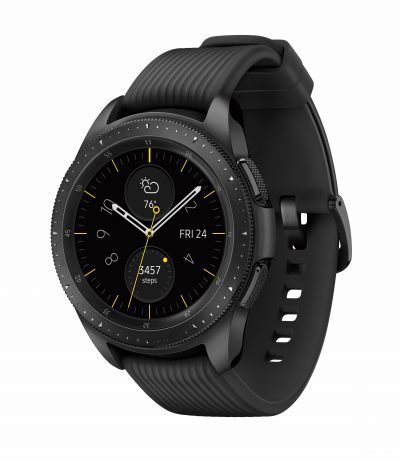 samsung galaxy watch 三星 2018 智能手表,共有   款颜色选择:玫瑰金