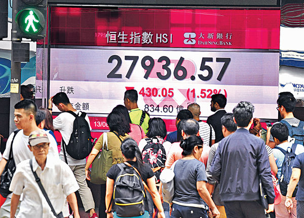 港股跌穿28000 土耳其里拉貶值 學者：恐爆金融風暴