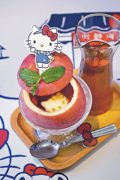 Hello Kitty坐鎮懷舊復刻甜品屋