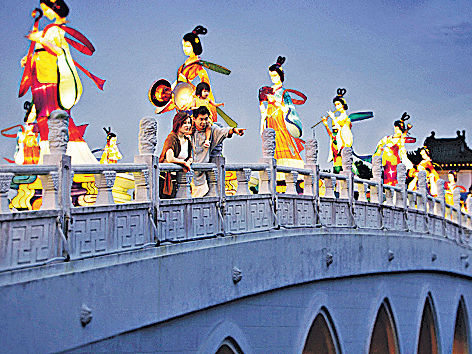 新加坡中秋慶典 燈飾花燈巡遊