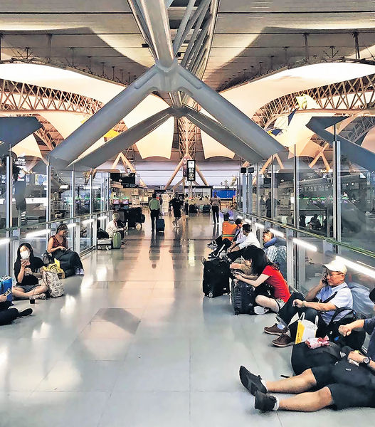 關西機場國際綫續停 本港航班再延期
