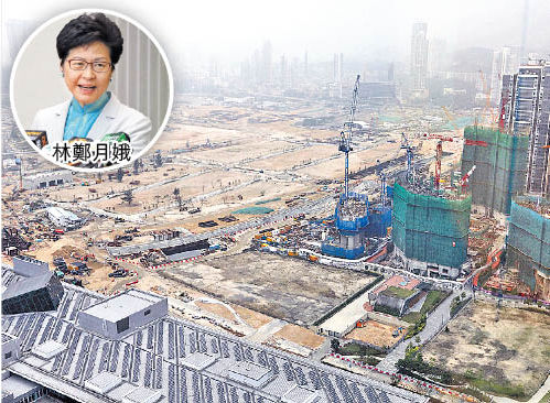 缺地難題 林鄭：無麵粉整唔到包