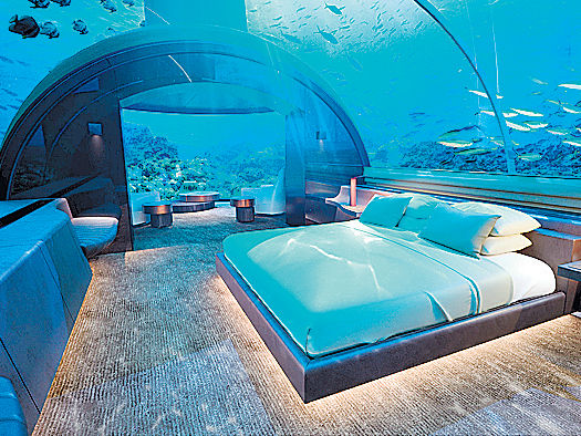 馬爾代夫全球首家海底寓所
