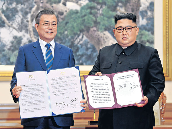 首提無核步驟 兩韓簽宣言等同終戰