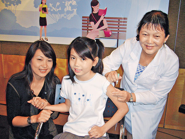 小五小六女生 免費接種子宮頸癌疫苗