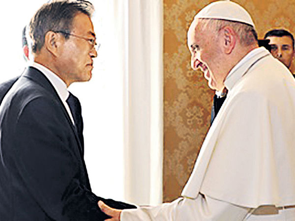 教宗：若北韓正式邀請 將訪平壤