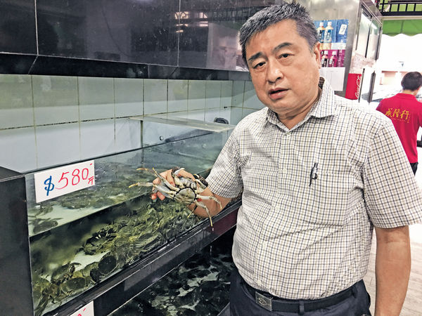 批文仍未到 內地大閘蟹恐無得食
