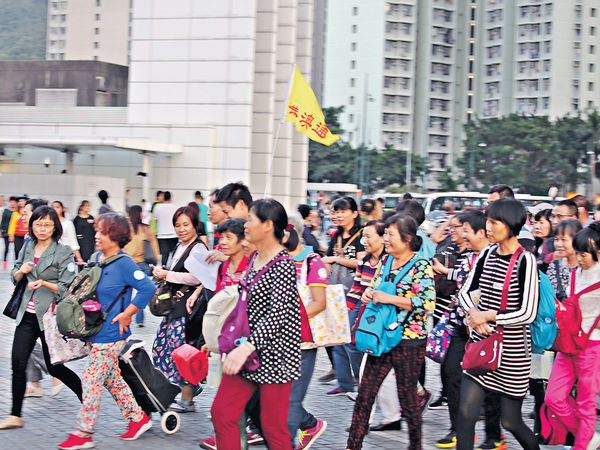 大橋團疑黑工帶隊 港府促內地出手