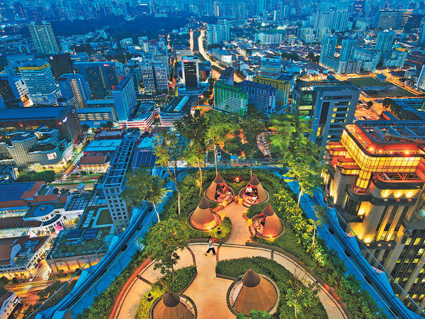 新加坡雙塔式新酒店 睇盡360度全景