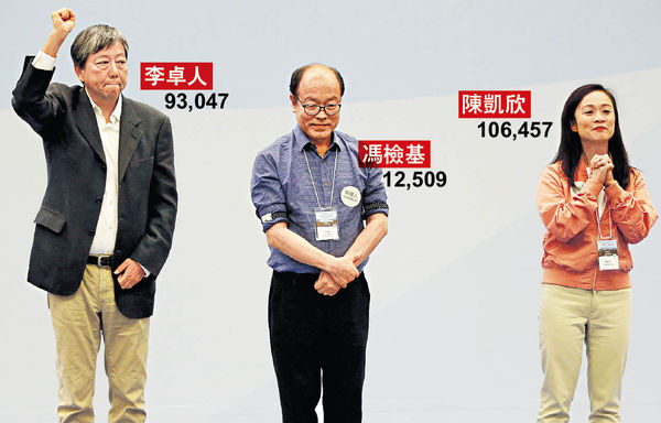 九西補選 陳凱欣當選 民主派無法重奪分組點票否決權