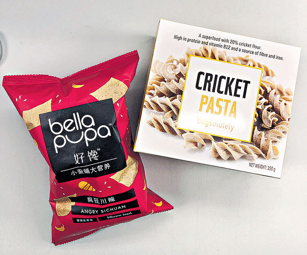 初創公司新發明 「蟲類食品」健康體驗
