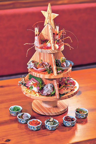 必Like！ 壽司刺身聖誕樹塔