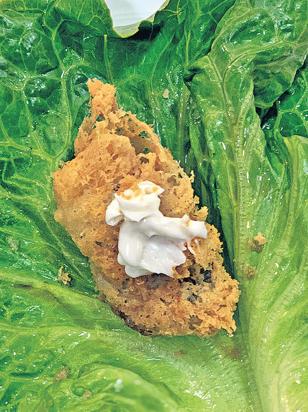 歡樂酥炸生蠔生菜包
