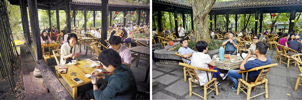 成都太古里#飲茶聊天#慢活