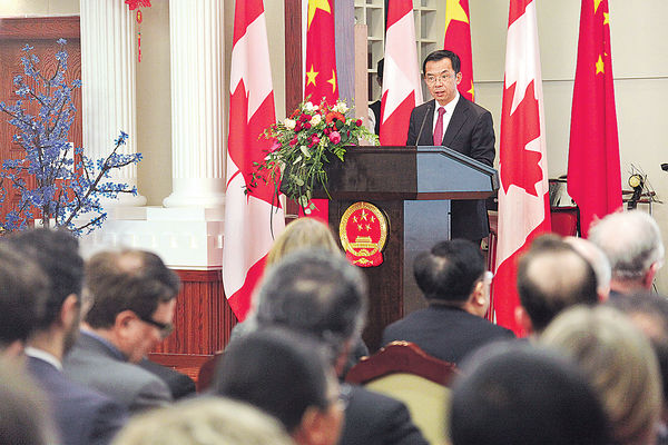 指處理孟案雙重標準 華大使狠批加拿大