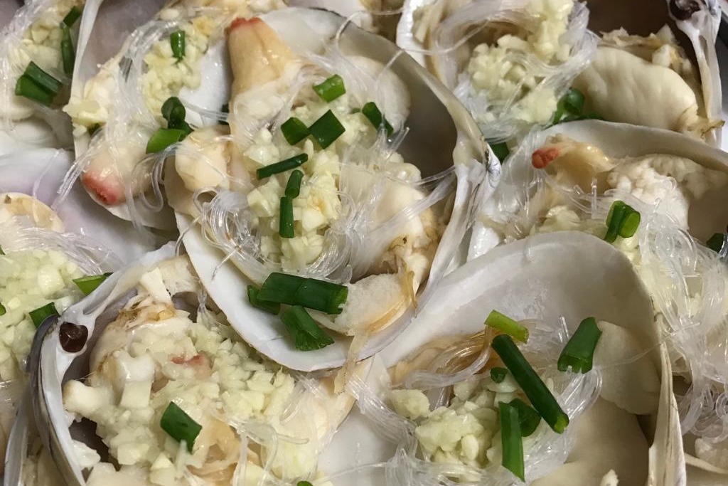 中式食譜 蒜蓉粉絲蒸貴妃蚌 U Food 香港餐廳及飲食資訊優惠網站