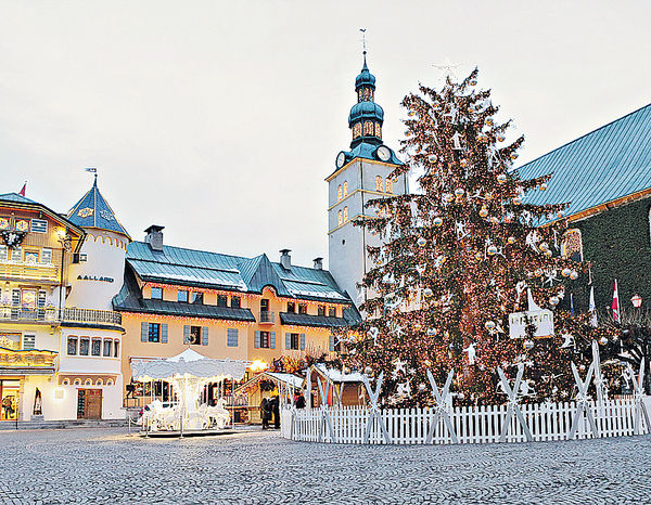 阿爾卑斯山白色小鎮Megève