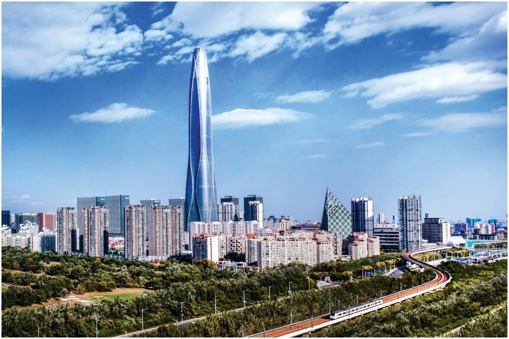 「天津周大福金融中心亮燈 點亮濱海新區新地標 打造智慧建築典範」