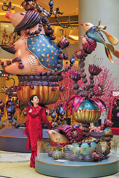 陳莉圓方新春藝術裝置