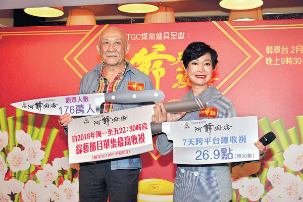 《阿爺廚房》再添食？ 譚玉瑛怕鼎爺辛苦