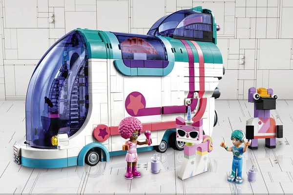 pop up party bus lego movie 2