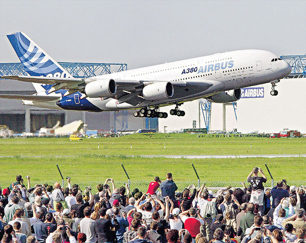 效益低乏訂單 空巴A380停產
