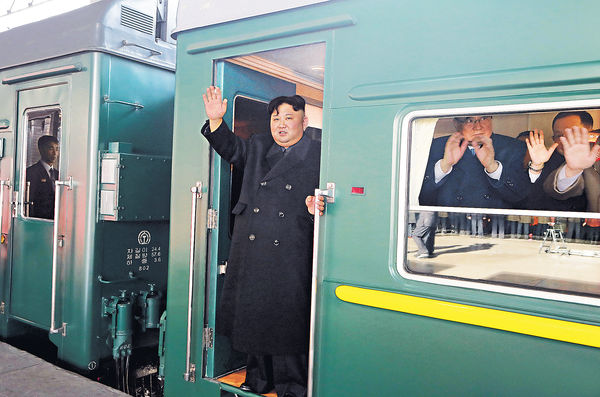 金正恩專列未停北京 料周二抵越南