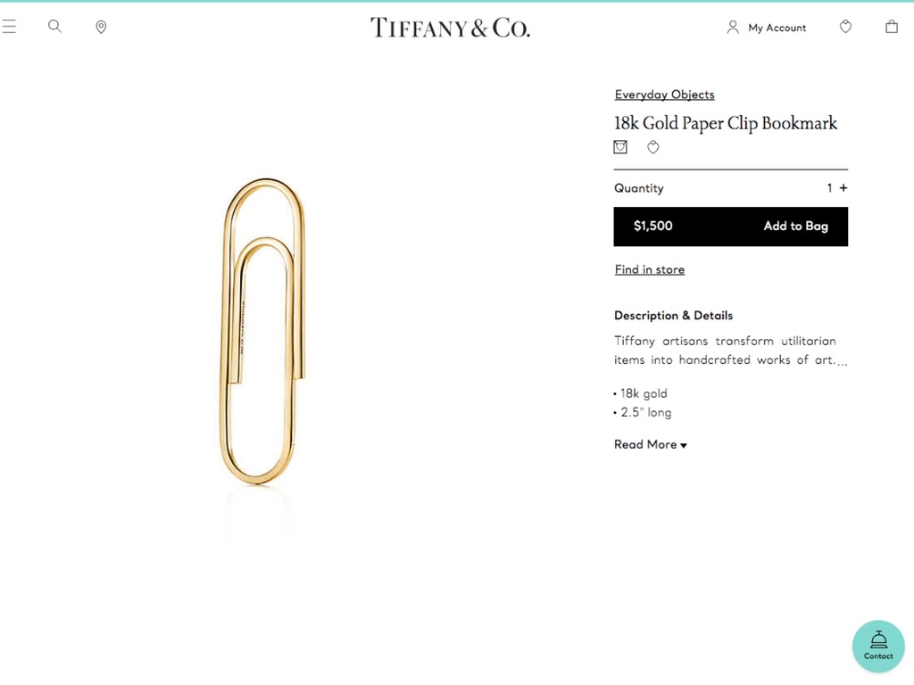 tiffany and co everyday