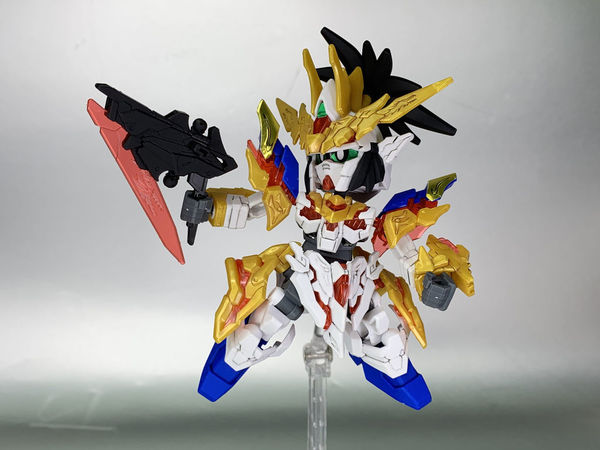 sd三国创杰传 新刘关张高达【开箱】