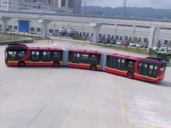 比亚迪发布 k12a 全球最长纯电动巴士 27 米车长破纪录