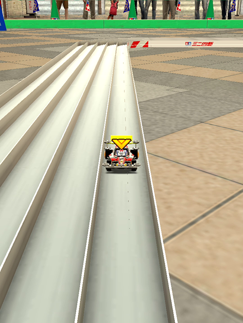 赛道场景场制作一丝不苟,四驱车声画效果逼真!