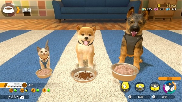 switch宠物游戏 小小伙伴狗狗&猫猫