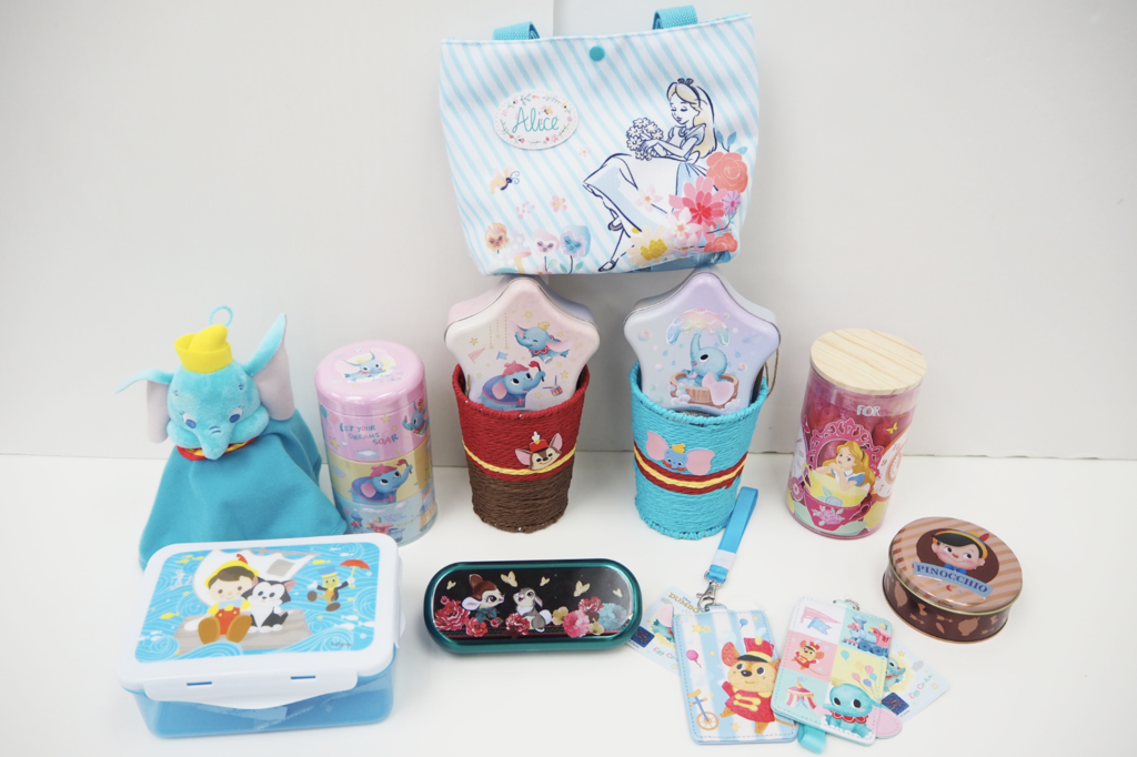 便利店新品 7 Eleven聯乘迪士尼角色推出收納精品小飛象收納籃 小木偶午餐盒 Alice手挽袋 小鹿斑比筆盒 U Food 香港餐廳及飲食資訊優惠網站