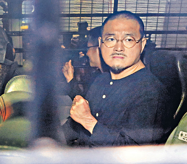 邵家臻擬申外出赴立會 懲教︰需看理由