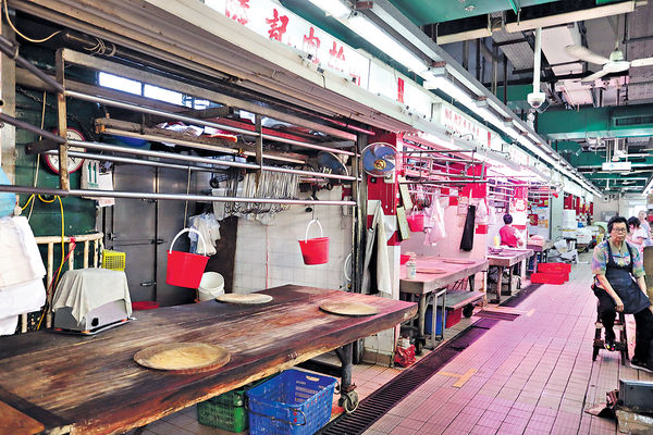 上水屠房清洗新鮮牛羊 都斷貨