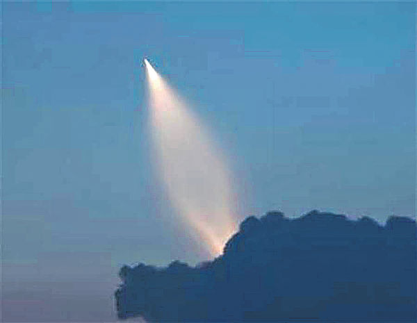 UFO疑為試射「巨浪-3」導彈 解放軍向美國示威