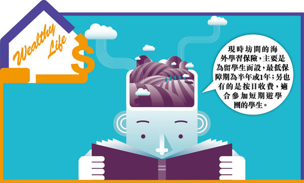 天災人禍冒險活動都有得賠 遊學保險提供5大保障
