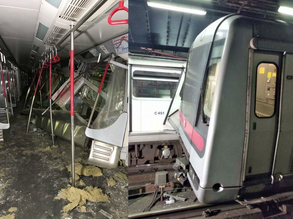 港铁列车相撞事故调查报告出炉!mtr:承办商有不可推卸责任