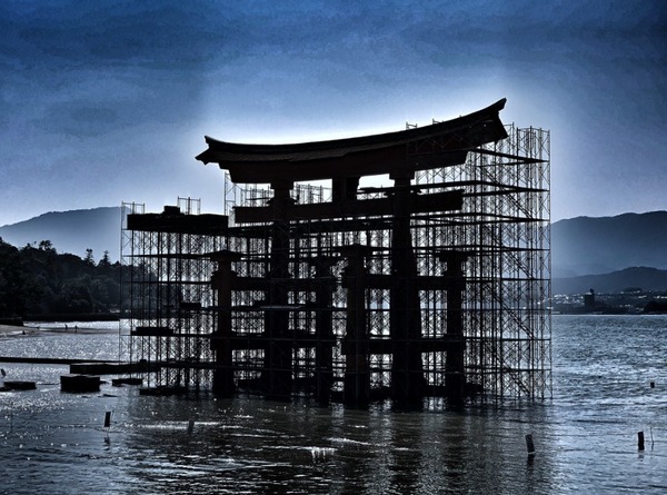 遊日注意 嚴島神社大鳥居維修一年後才重開 Ezone Hk 網絡生活 旅遊筍料 D