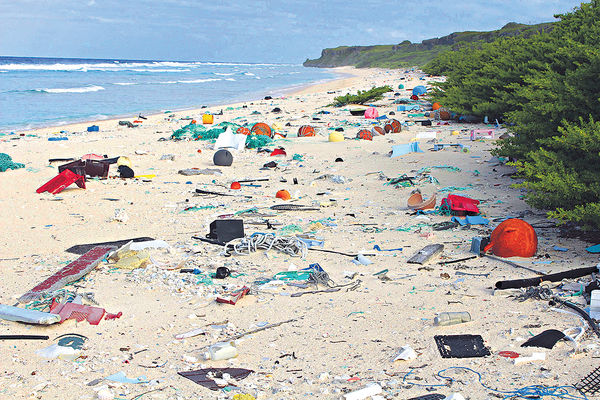 垃圾堆海灘 密度冠全球 南太平洋最後淨土也淪陷