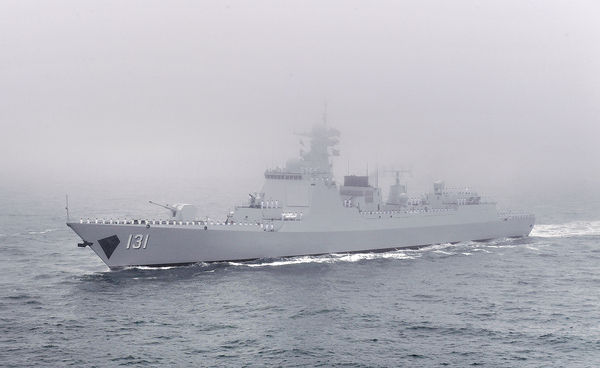 解放軍驅逐艦抵日 將首次參加國際閱艦式