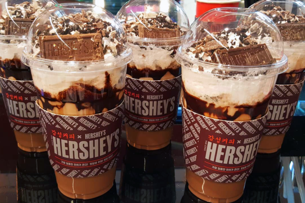 【韓國美食】韓國Cafe聯乘Hershey