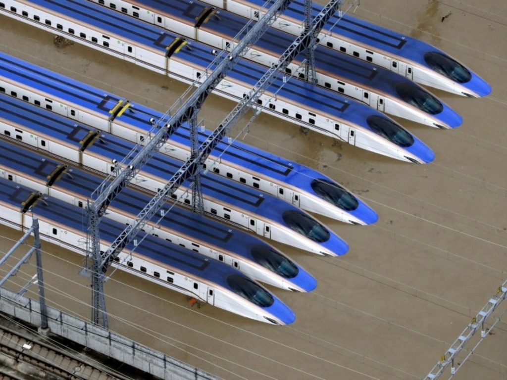 新幹線1 節車廂嚴重入水專家表示重造或比維修需時更快 強颱襲日 Ezone Hk 網絡生活 生活情報 D