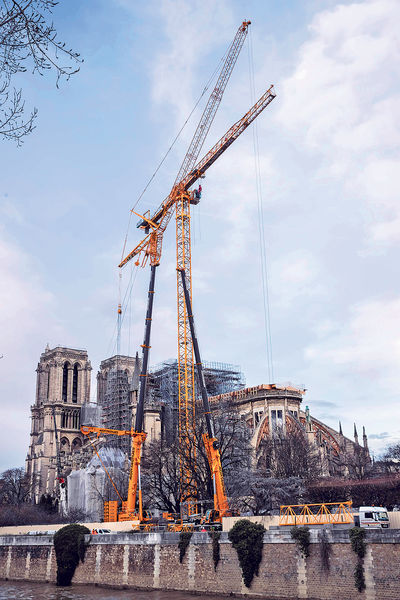 火劫洗禮 破逾200年傳統 巴黎聖母院取消子夜彌撒